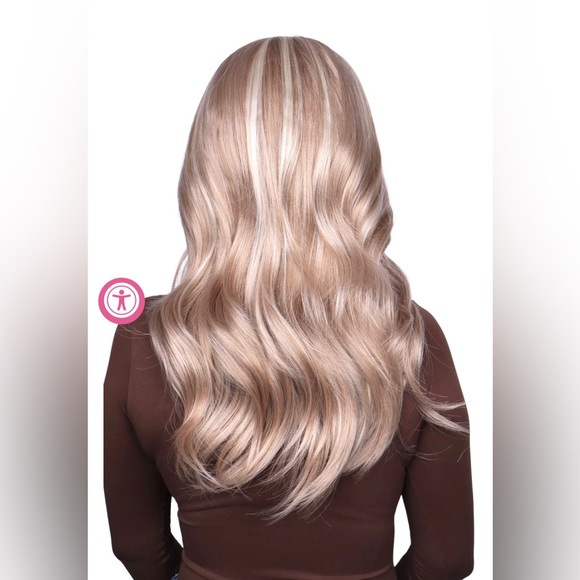 Chelsey Smith Crowns, CSC, Jesslyn Strawberry Platinum Petite Wig NWT - Picture 2 of 16